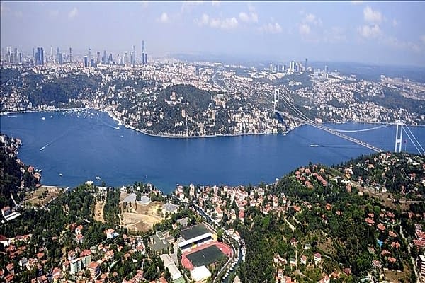 Teknede Boğaz Turu.